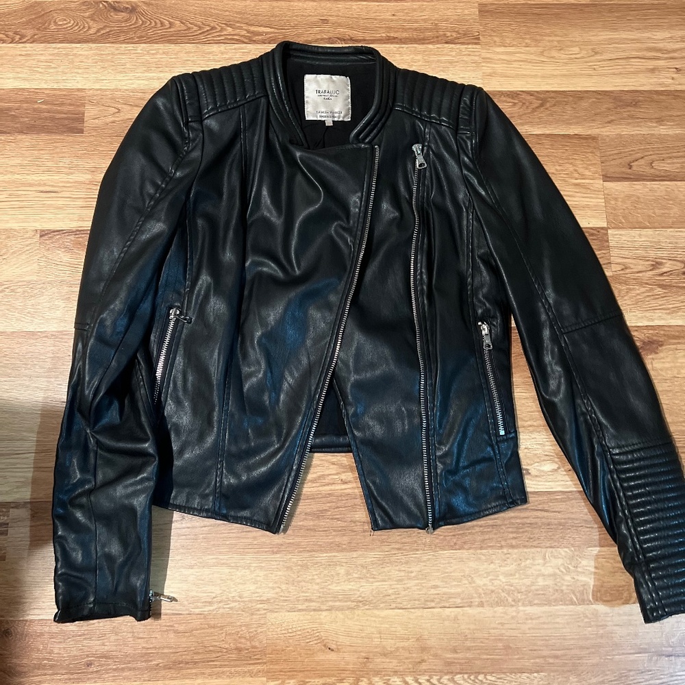Zara leather Moto jacket